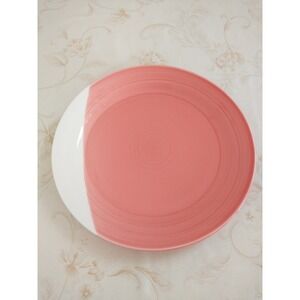 Royal Doulton 1815 Bold Coral Dipped Dinner Plate Porcelain 11 inch NEW